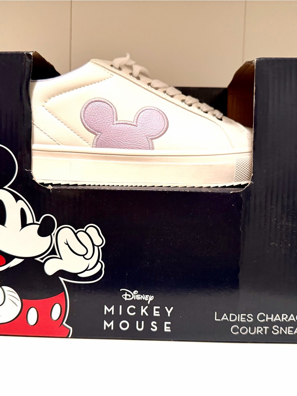 💜 Disney Mickey Mouse Lavender Tennis Shoes 🐭